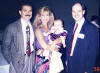 Franco with his wife (Mary Lou) and child and Doug